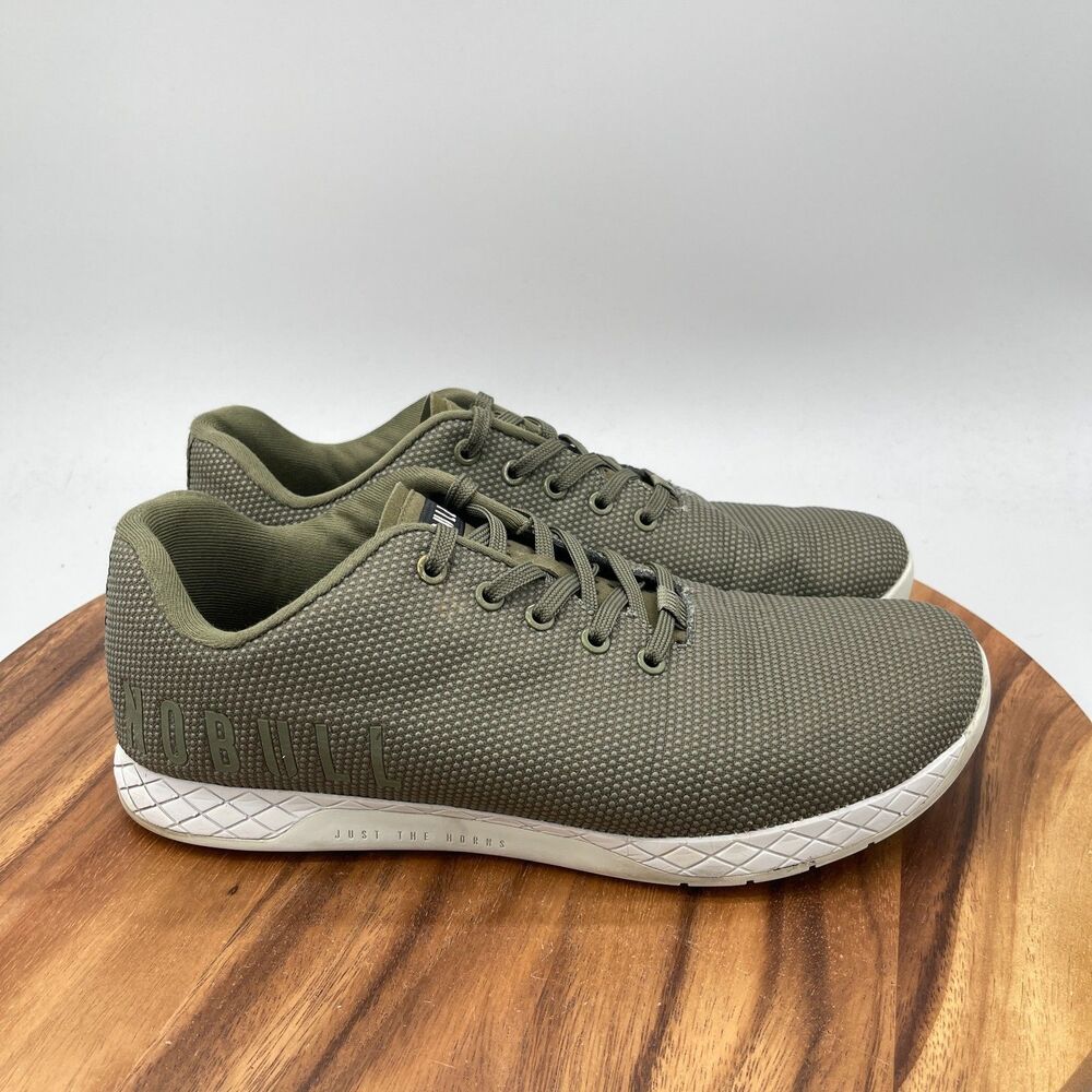 NOBULL Shoes Mens Size 12 Green Running Comfort Walking Casual Gym Sneakers